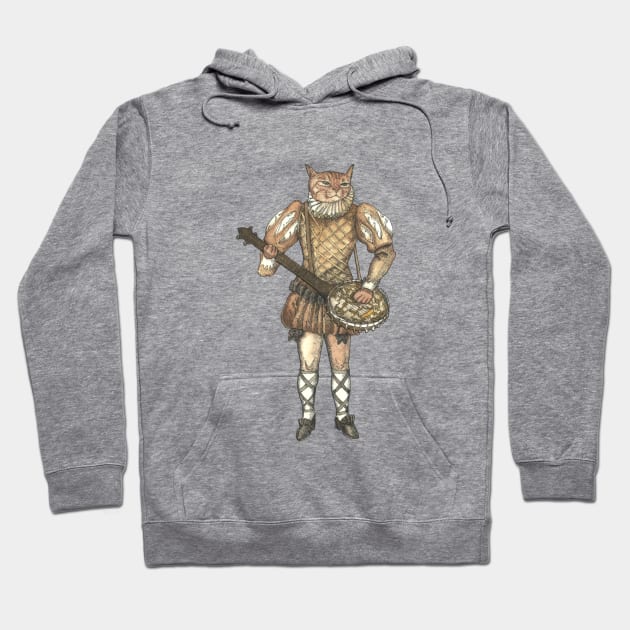 Banjo Cat Hoodie by FelisSimha